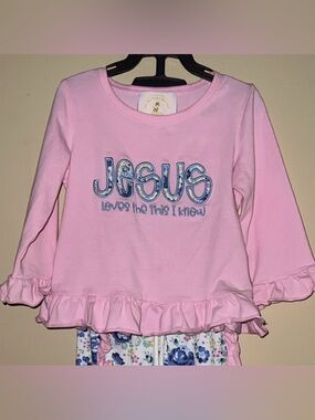 6-12M Boutique Outfit, Baby Girl